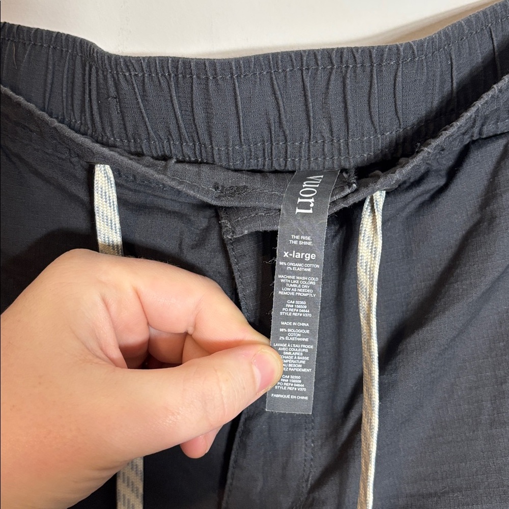 Vuori Ripstop Shorts Charcoal XL - Picture 5 of 5